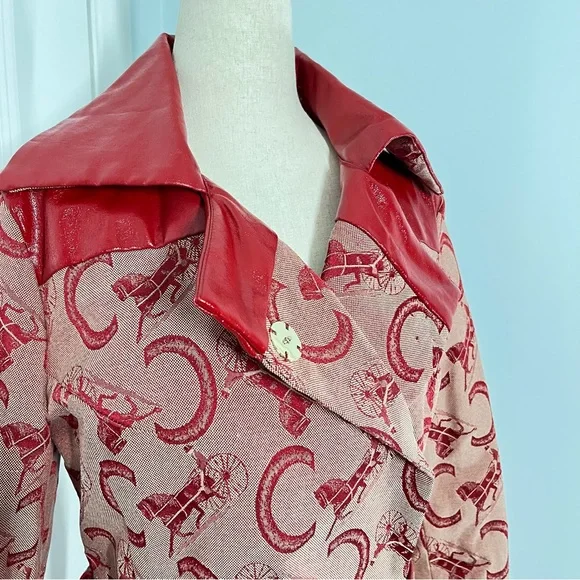 BLUET Handmade Trench coat size S - Picture 9 of 17